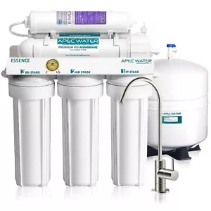 APEC WATER 6 Stage 75 GPD Alkaline Reverse Osmosis Water Filter System ROES-PH75 - Picture 1 of 11