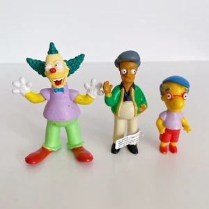 Lot of 3 The Simpsons Apu Milhouse Krusty the Clown Figures Toys - Picture 1 of 8