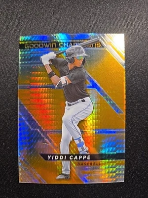 2022 Upper Deck Goodwin  - Platinum Yiddi Cappe #P31 Orange Prism /499 (RC) - Image 1 of 4