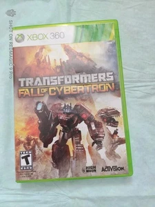 Transformers Fall of Cybertron Xbox 360 Rare CIB Complete In Box With Manual - Picture 1 of 4