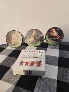 Lustiger Weihnachtsschmuck 3er Set - Bild 1 von 4