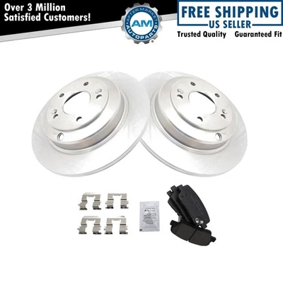 刹车片和转子套件适用于 2010 - 2014 现代 Genesis Coupe — 第 1/4 张图片