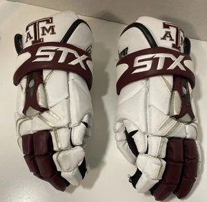 Texas A&M La Crosse Gloves 11"junior Size - Picture 1 of 4