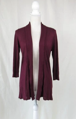 LOFT Ann Taylor Petites Open Cardigan Women's Size MP 3/4 Sleeve - Image 1 of 4