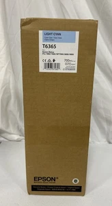 Epson T6365 Light Cyan Ink Cartridge Pro 7900 9900 Exp 12/22 - Picture 1 of 2