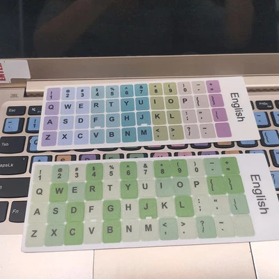 Anime Buchstaben Tastaturaufkleber Wasserdicht für Laptop Computer Gaming - Bild 1 von 4