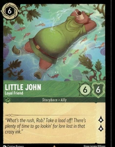 Disney Lorcana Rise of the Floodborn #84/204 Little John - Picture 1 of 2