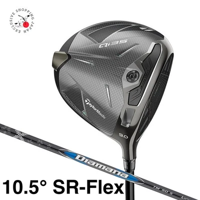TaylorMade Golf Qi35 Driver 10.5° SR-Flex Diamana Blue TM50 Graphite Shaft RH - Image 1 of 4