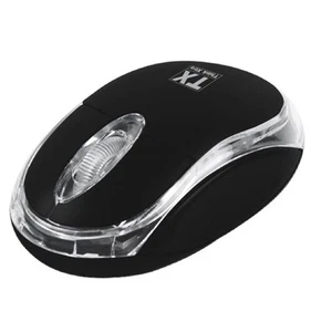 TX-THINK-XTRA Souris Filaire Optique Ultra przenośna guma - Zdjęcie 1 z 1