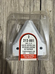 Secciones de hoz 212-001 (paquete de 10) NUEVO Hecho en EE. UU. - Imagen 1 de 4