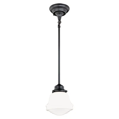 Vaxcel - Huntley 1-Light Mini Pendant in Farmhouse and Schoolhouse Style 15 - Image 1 of 4