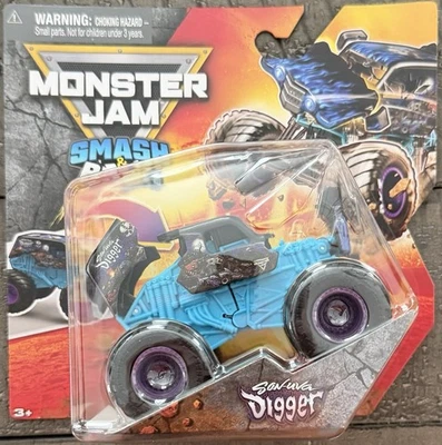 Monster Jam Smash And Bash Series 02 Son-Uva Digger Spin Master Novo 2025 - Imagem 1 de 2