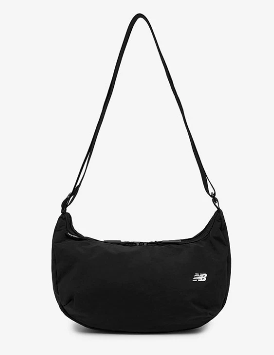 Bolso Bandolera New Balance All-Around Mate Brillante Hobo Informal Negro NBGCFF1101 Foto 1 de 4