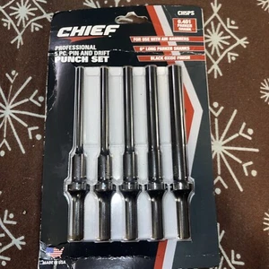 Chief Professional 5 Stück Pin and Drift Locher Set CH5PS - Bild 1 von 2