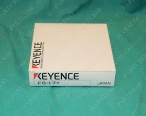 Keyence FS-17P Photoelectric Fiber Optic Amplifier PNP Sensor - Picture 1 of 3
