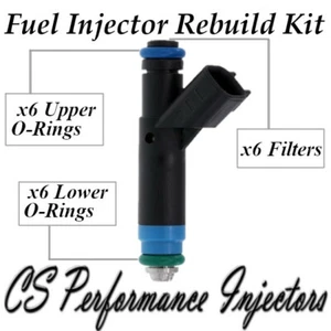 Fuel Injectors Rebuild Kit fits 1L5E-C4B for 01-08 Ford Ranger Mazda B3000 3.0 - Picture 1 of 1