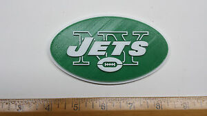 New York Jets 3D Football Logo - Emblem, Ornament or Magnet !!