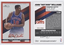 2008-09 Topps Signature Red Foil Facsimile Signatures /869 John Williams Hot Rod