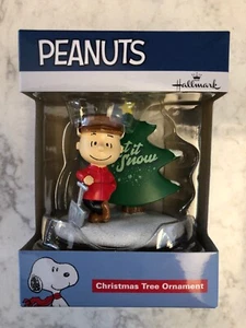 Decorazione albero di Natale Hallmark. Arachidi. Charlie Brown. Let It Snow - Foto 1 di 3
