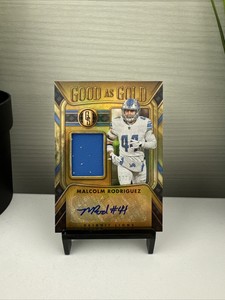 2023 Gold Standard Malcolm Rodriguez Auto #/199 Good As Gold Patch SP Lions MINT