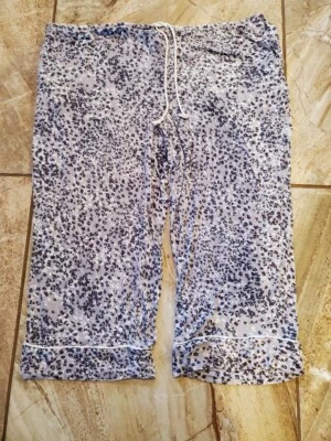 Calça de dormir feminina Secret Treasures multicolorida estampa de leopardo 3X 22 24 bolsos - Imagem 1 de 4