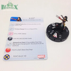 Heroclix Uncanny X-Men Set X-23 #037 ¡Figura rara con tarjeta! - Imagen 1 de 1