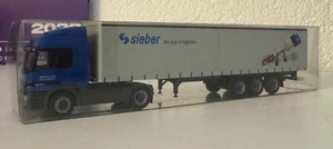 Herpa Sieber Logistik 03/2007 MB Actros L MP2 - SZ Schweiz / CH 1:87 selten - Bild 1 von 6