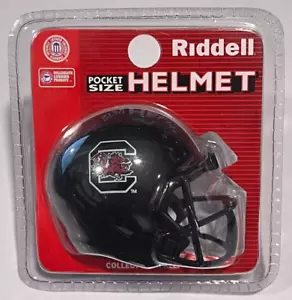 Riddell Pocket Pro football helmet South Carolina Gamecocks SPEED black in pack - Picture 1 of 1
