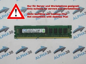 Samsung 4GB DDR3 1600MHz ECC Memory Module M393B5270DH0-YK0 RAM Server - Picture 1 of 1