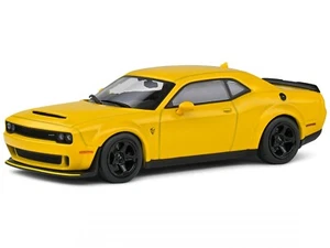 Dodge Challenger Demon yellow diecast model car S4310308 Solido 1:43 - Picture 1 of 9