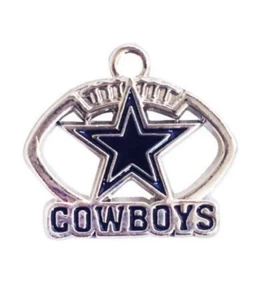 DALLAS COWBOYS CHARM - NFL - DANGLE CHARM PENDANT - Picture 1 of 1