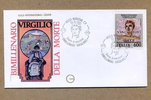 ITALY. BIMILLENARIE, VIRGILIO. MANTOVA, C.P. 19-9-1981 First Day Cover FDC - Picture 1 of 2