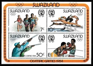 Swaziland 1984 Summer Olympics MS SC# 456a MNH Mint/Never Hinged - Picture 1 of 1