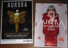 AURORA live band music show tour concert gig poster job lot collection