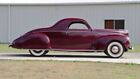 1939 Lincoln Zephyr  1939 Lincoln Zephyr Coupe Red RWD Manual
