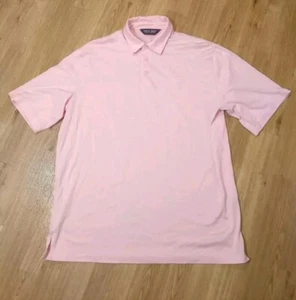 Camisa Polo Ralph Lauren Para Hombres Grande Golf Rosa Pima Algodón Cuello Pequeño Poni De Colección - Imagen 1 de 13