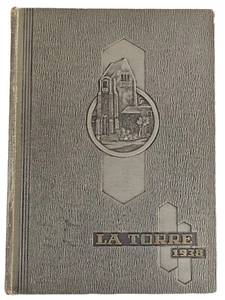 Anuario universitario del estado de San José 1938 California La Torre Spartans de colección - Imagen 1 de 9