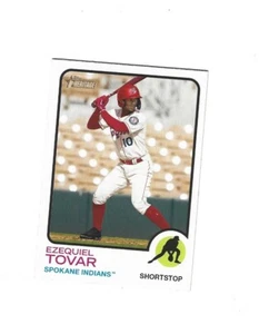 2022 Topps Heritage Minors #11 Ezequiel Tovar  COLORADO  ROCKIES - Picture 1 of 1