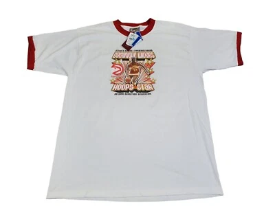 Camiseta masculina NBA Hardwood Classics Dominique Wilkins tamanho GG nova com etiquetas - Imagem 1 de 4