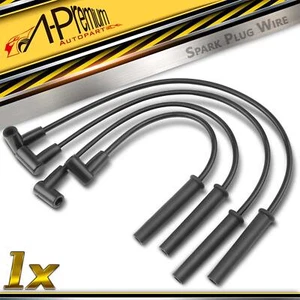 Juego de 4 piezas de cables bujía para Saturn SC1 1993-2002 SL SL SL1 1991-2002 SW1 L4 1,9 L - Imagen 1 de 8