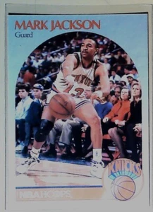 Mark Jackson W/ Menendez Brothers Courtside - 1990 NBA Hoops #205 - NR MINT- M16 - Picture 1 of 2