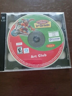 Jump Start Advanced First 1st Grade PC CD-ROM CD Set missing disc 4 - Image 1 of 4