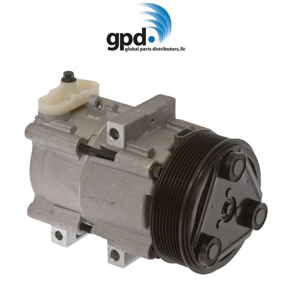 Compresor de aire acondicionado GPD 6511461 para 97-10 Ford F-150 F-250 F-350 Excursion F-450 Foto 1 de 1