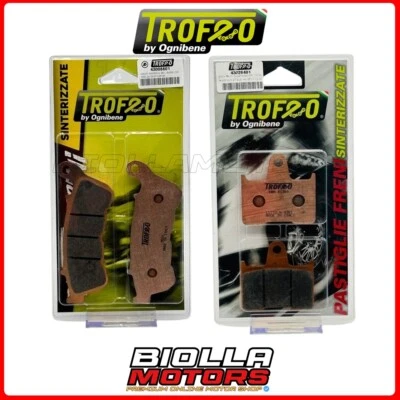 KIT PASTIGLIE FRENO TROFEO HARLEY DAVIDSON XL V SEVENTY TWO 1200 2015 ANTERIORE  Foto 1 de 4