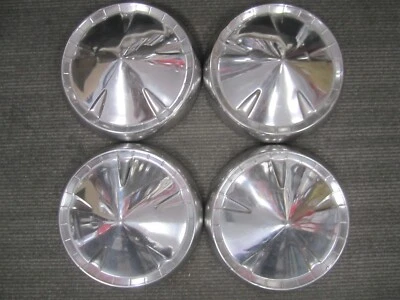 MoPar Plymouth Fury Belvedere 1959 tapacubos plato para perros fabricante de equipos originales 1828603 10,0" - juego/4 Foto 1 de 4