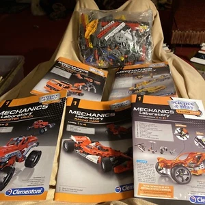 Lot-Mechanics Laboratory Techno Logic Monster Truck /racing Cars / Transport - Picture 1 of 12
