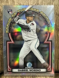 Bowman Gabriel Moreno 2023 #ROYF-11 Novato del Año Favoritos Diamondbacks - Imagen 1 de 7