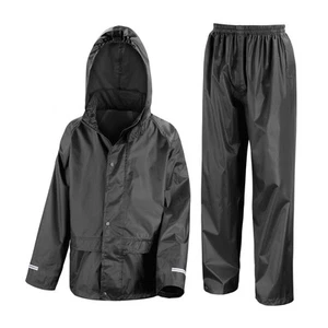 Result Core Childrens/Kids Waterproof Rain Suit Set PC6473 - Picture 1 of 12