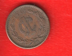 MEXICO 1 CENT 1943 - Picture 1 of 2