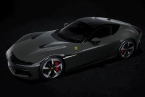 Looksmart 1:43 FERRARI 12 CILINDRI - Grigio Scuro 792 - Picture 1 of 1